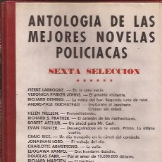 Libros de segunda mano: LIBRO-ANTOLOGIA DE NOVELA POLICIACA-6ª SELECCION-EDIC. ACERVO-HUNTER FARR QUEEN