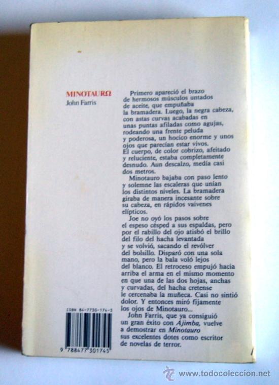 Libros de segunda mano: MINOTAURO - JOHN FARRIS - Foto 2