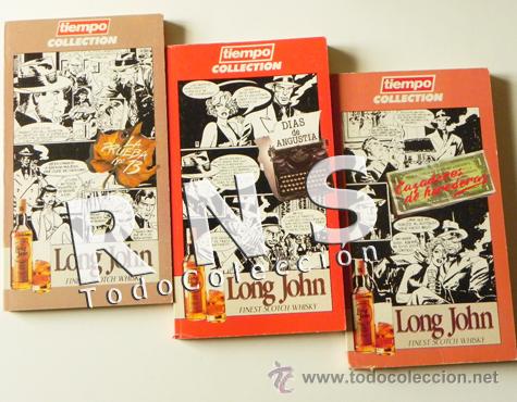 Libros de segunda mano: LOTE NOVELAS NEGRAS TIEMPO COLLECTION 1 2 5 LONG JOHN BRUNO FISCHER NOVELA LIBROS LIBRO D&Iacute;AS DE ANG.