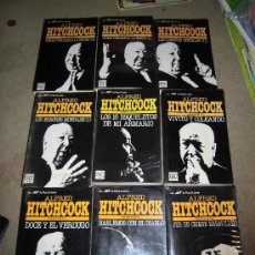 Libros de segunda mano: ALFRED HITCHCOCK 9 LIBROS PLAZA Y JANES 1988