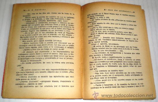 Libros de segunda mano: E. STANLEY GARDNER: EL CASO DEL SON&Aacute;MBULO. - Foto 2