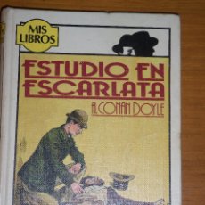 Libros de segunda mano: ESTUDIO EN ESCARLATA, POR ARTHUR CONAN DOYLE - HYSPAMERICA - ESPAÑA - 1982