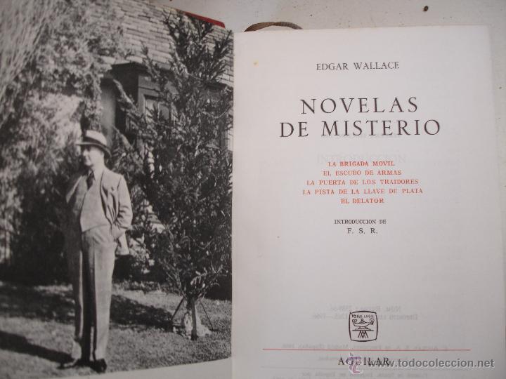 Libros de segunda mano: Novelas de Intriga Edgar Wallace. - Foto 3