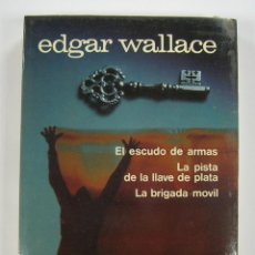 Libros de segunda mano: EDGAR WALLACE: NOVELAS DE MISTERIO. AGUILAR BOLSILLO PRECINTADO. Lote 46642006