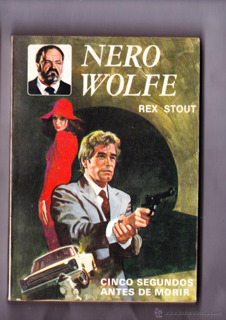 Livros em segunda m&atilde;o: NOVELA - POLICIACA - CINCO SEGUNDOS ANTES DE MORIR - NERO WOLFE - REX STOUT