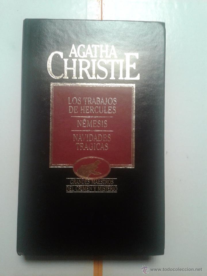 Libros de segunda mano: AGATHA CHRISTIE-Los trabajos de H&eacute;rcules-N&eacute;mesis-Navidades Tr&aacute;gicas