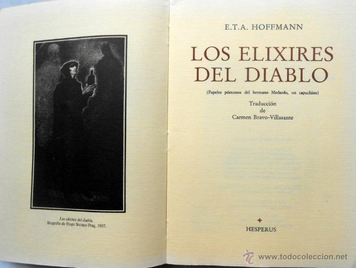 los elixires del diablo - e.t.a. hoffmann edito - Comprar Libros de