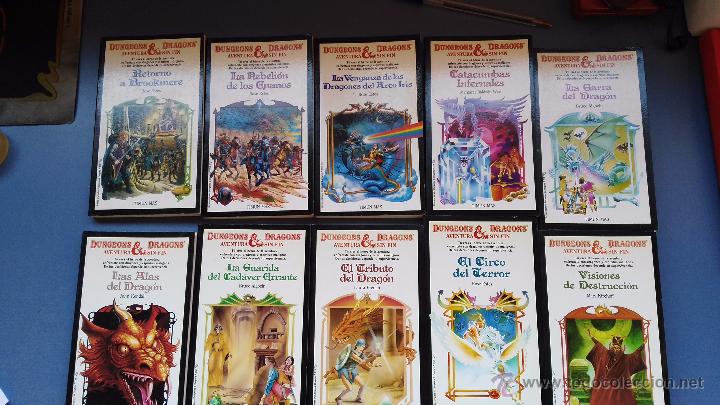 Libros de segunda mano: 10 libros de timun mas dungeons dragons
