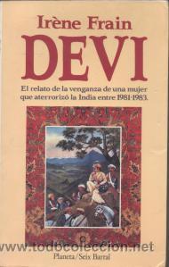 Libros de segunda mano: Devi - Ir&egrave;ne Frain. Novela - Foto 1