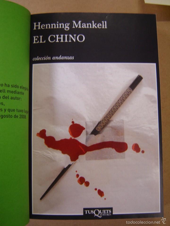 Libros de segunda mano: El chino -  Henning Mankell - Foto 2