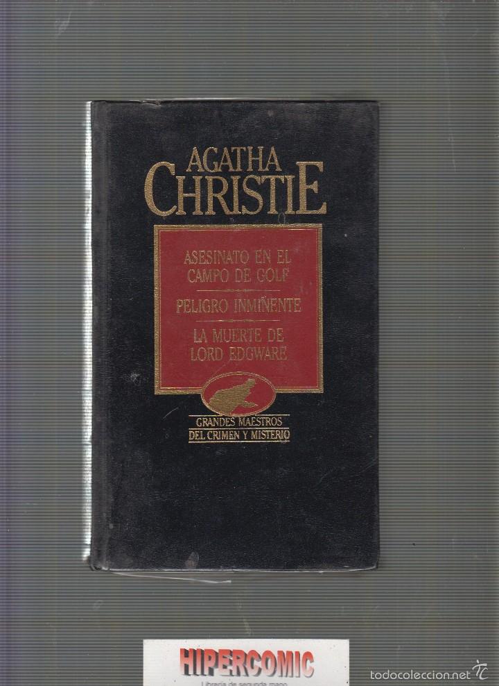Libros de segunda mano: AGATHA CHRISTIE V. GRANDES MAESTROS DEL CRIMEN Y MISTERIO N&ordm; 20. ( contiene tres titulos )
