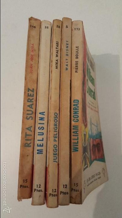 Libros de segunda mano: LOTE DE 5 LIBRO PLAZA - Foto 1