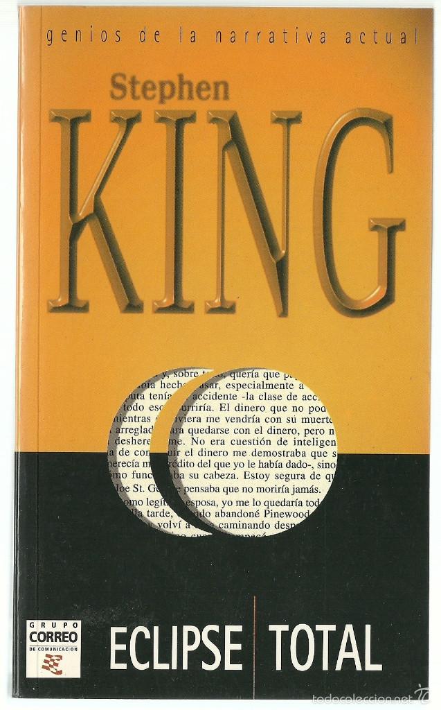 Libros de segunda mano: ECLIPSE TOTAL - STEPHEN KING - A&Ntilde;O 1997 - Foto 1
