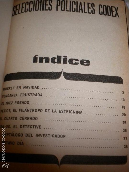 Libros de segunda mano: Selecciones policiales / Codex / VVAA - Foto 3