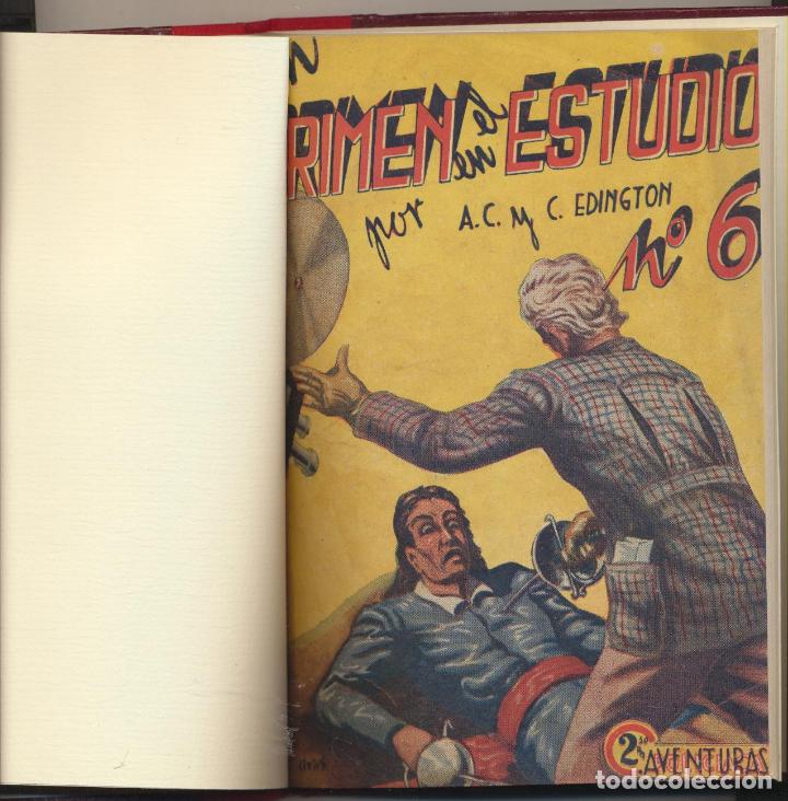 Gebrauchte B&uuml;cher: Aventuras n&ordm;  67. Un crimen en el estudio n&ordm;  6. Marisal 1942. Encuadernado en un tomo de lujo.