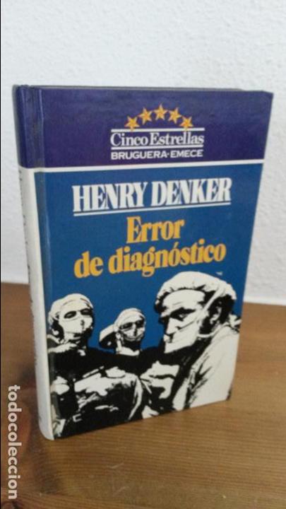 Libros de segunda mano: ERROR DE DIAGNOSTICO. HENRY DENKER. - Foto 1