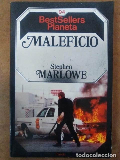 Libros de segunda mano: MALEFICIO (STEPHEN MARLOWE) - PLANETA - Foto 1
