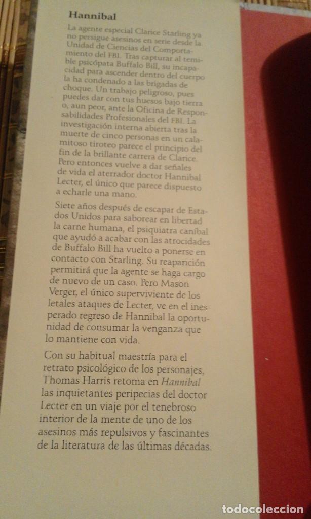 Libros de segunda mano: Hannibal - Thomas Harris - Foto 3