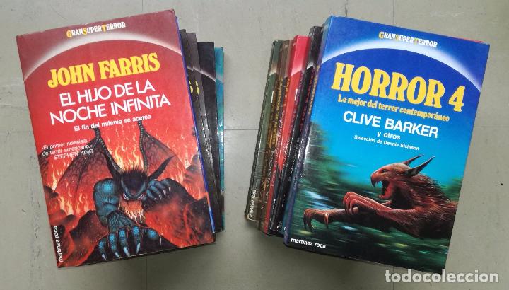 Coleccion Gran Super Terror Martinez Roca Lote De 12 Libros - 