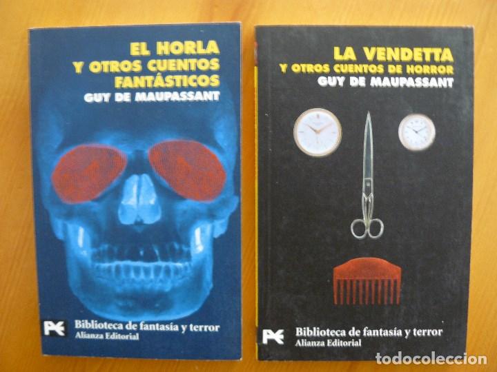 Libros de segunda mano: GUY DE MAUPASSANT - LA VENDETTA / EL HORLA. - Foto 1