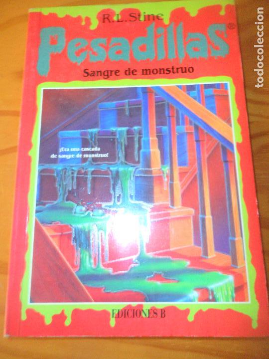 Libros de segunda mano: PESADILLAS 7 - SANGRE DE MONSTRUO - R.L. STINE -