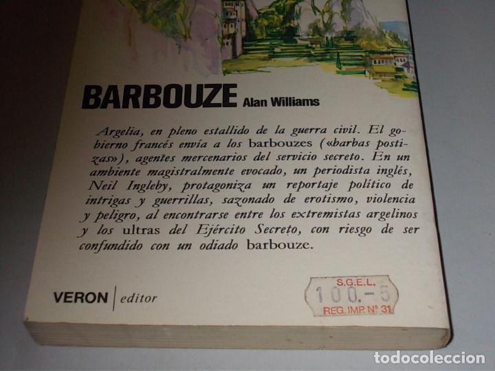 Libros de segunda mano: Barbouze, Alan Williams - Foto 2