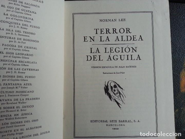 Libri di seconda mano: NORMAN LEE - TERROR EN LA ALDEA / LA LEGION DEL AGUILA .