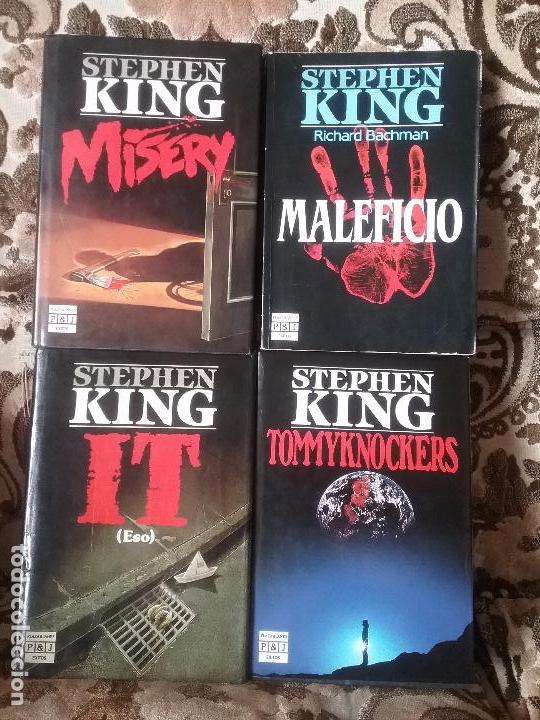 4 volúmenes stephen king: 1a ed. misery + 1a ed - Acquista Libri usati di  horror, mistero e gialli su todocoleccion