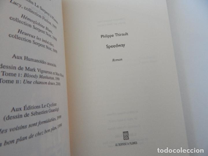 Libros de segunda mano: Speedway - Philippe Thirault, 2000 - Libro franc&eacute;s - Foto 5