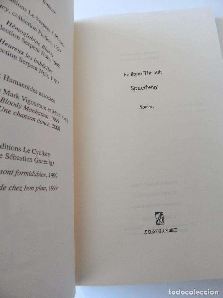 Libros de segunda mano: Speedway - Philippe Thirault, 2000 - Libro franc&eacute;s - Foto 5
