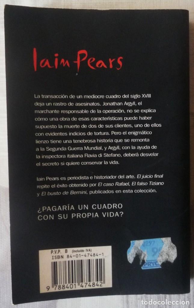 Libros de segunda mano: EL JUICIO FINAL. DE LAIN PEARS - Foto 2