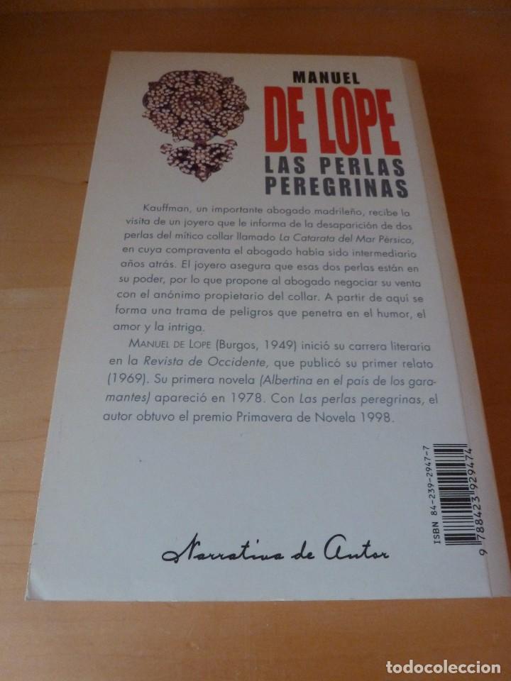 Libros de segunda mano: LAS PERLAS PEREGRINAS. MANUEL DE LOPE - Foto 2