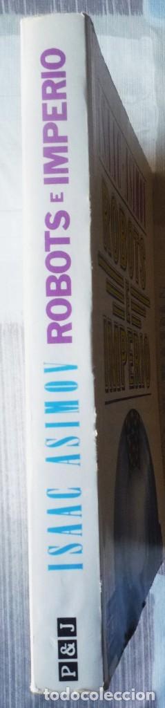 Libros de segunda mano: ROBOTS E IMPERIO . DE ISAAC - ASIMOV - Foto 3