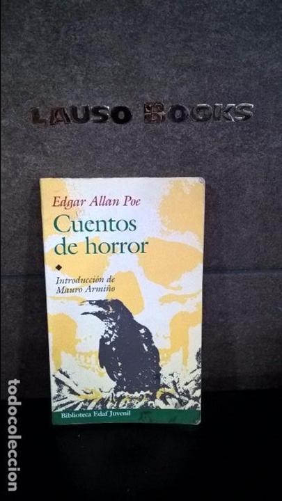 Libros de segunda mano: CUENTOS DE HORROR. EDGAR ALLAN POE. - Foto 1