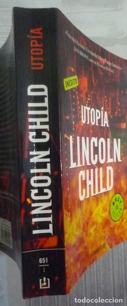 Libros de segunda mano: UTOPIA. DE LINCOLN CHILD - Foto 3