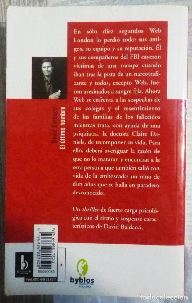 Libros de segunda mano: EL ULTIMO HOMBRE. DE DAVID BALDACCI - Foto 2