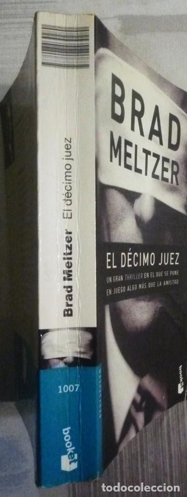 Libros de segunda mano: EL DECIMO JUEZ. DE BRAD MELTZER - Foto 3