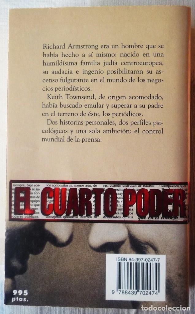 Libros de segunda mano: EL CUARTO PODER. DE JEFFREY ARCHER - Foto 2
