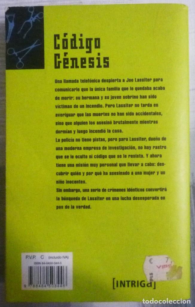 Libros de segunda mano: CODIGO GENESIS. DE JOHN CASE - Foto 2
