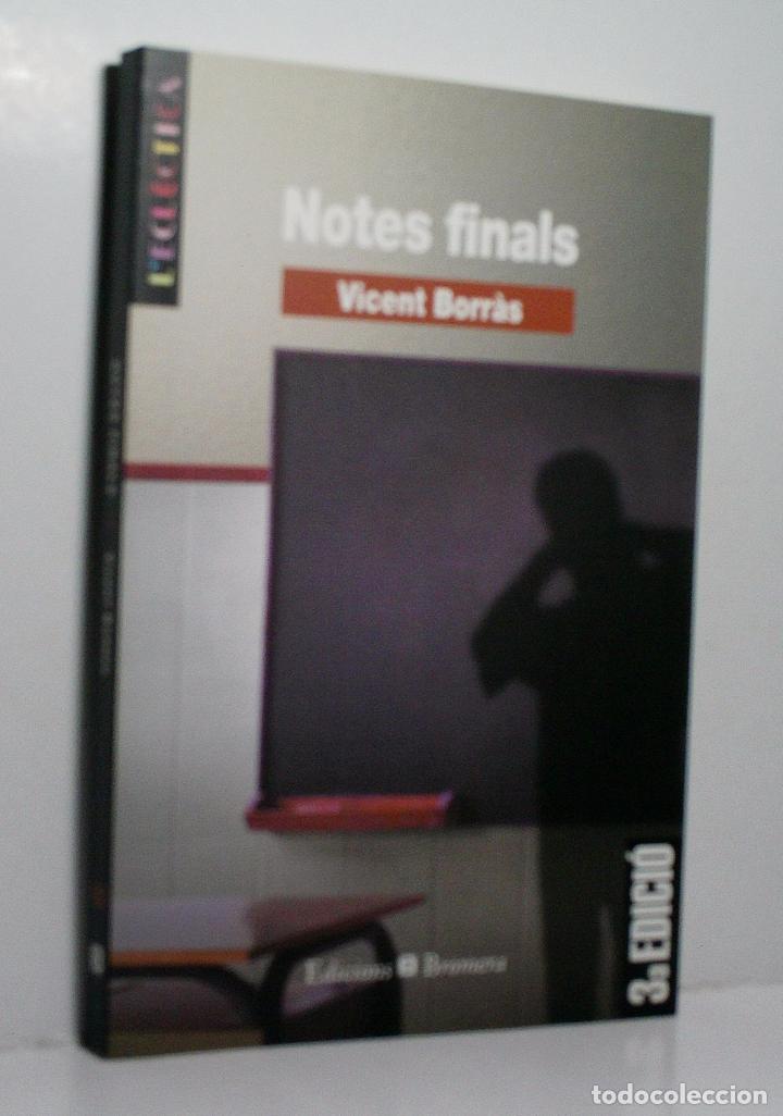 Libros de segunda mano: NOTES FINALS. BORR&Agrave;S Vicent. 2000 - Foto 1