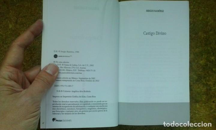 Libros de segunda mano: Castigo divino (2012) / Sergio Ram&iacute;rez. Prisa Ediciones. - Foto 3