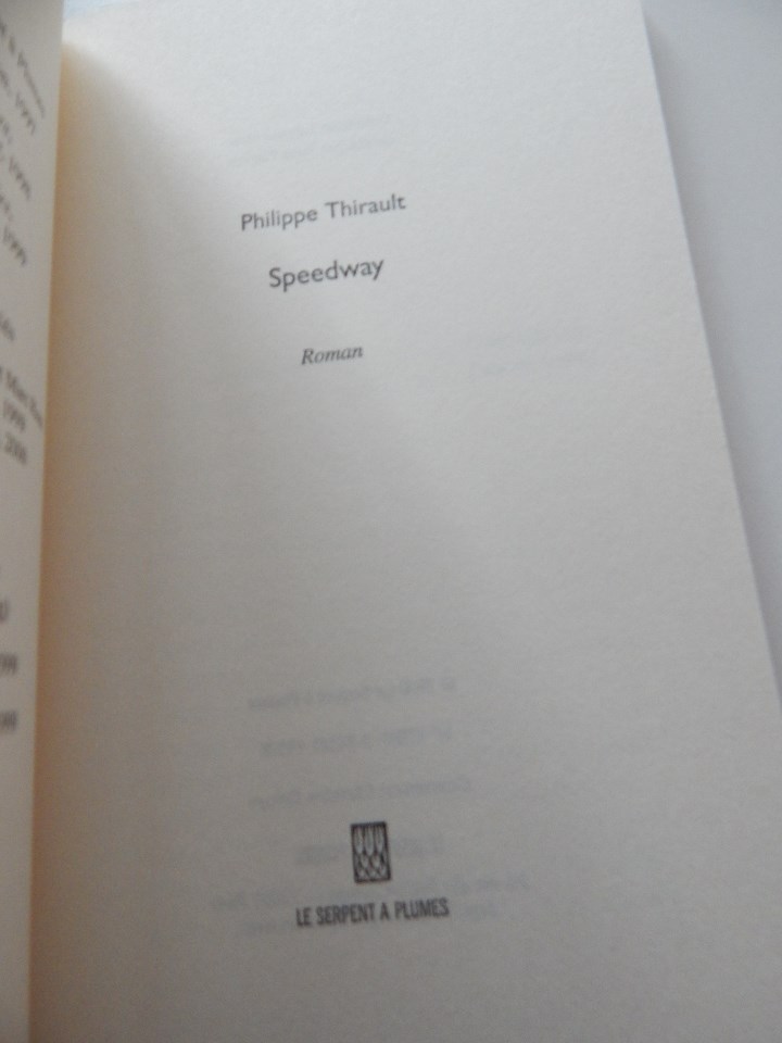 Libros de segunda mano: Speedway - Philippe Thirault, 2000 - Libro franc&eacute;s - Foto 7