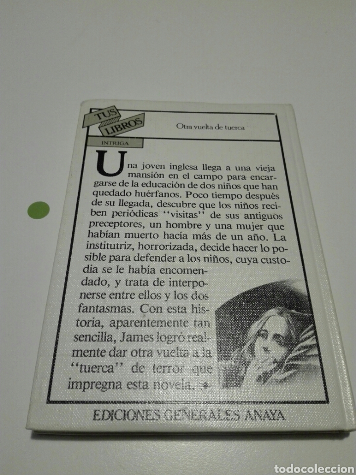 Libros de segunda mano: OTRA VUELTA DE TUERCA. TUS LIBROS. - Foto 2