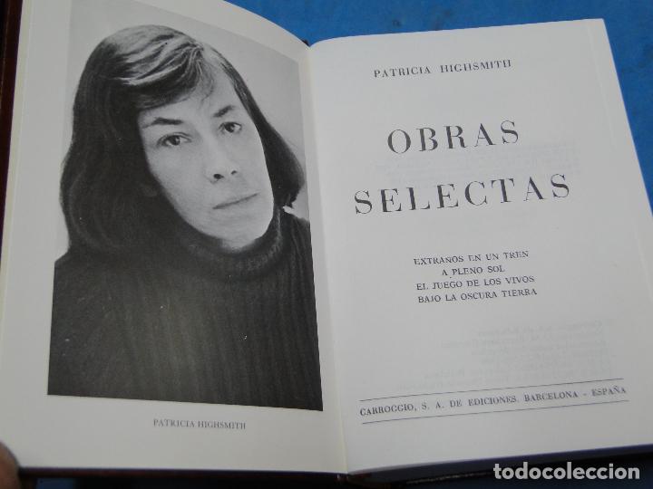 Libros de segunda mano: OBRAS SELECTAS- PATRICIA HIGHSMITH - Foto 1