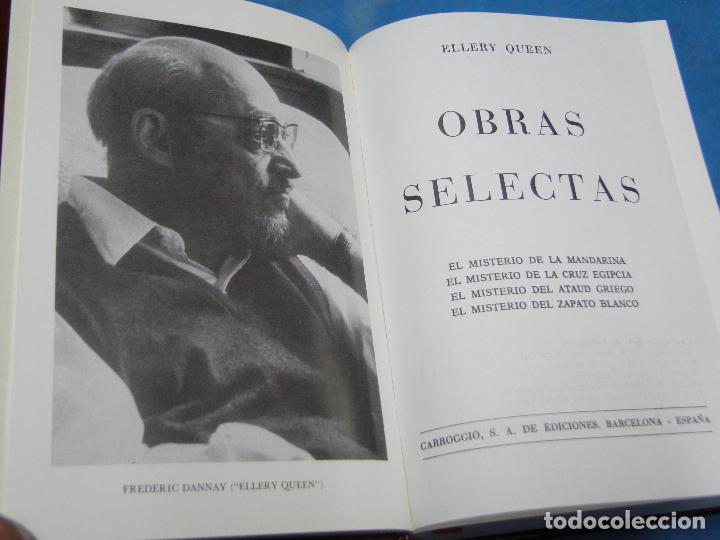 Libros de segunda mano: OBRAS SELECTAS.- ELLERY QUEEN - Foto 1