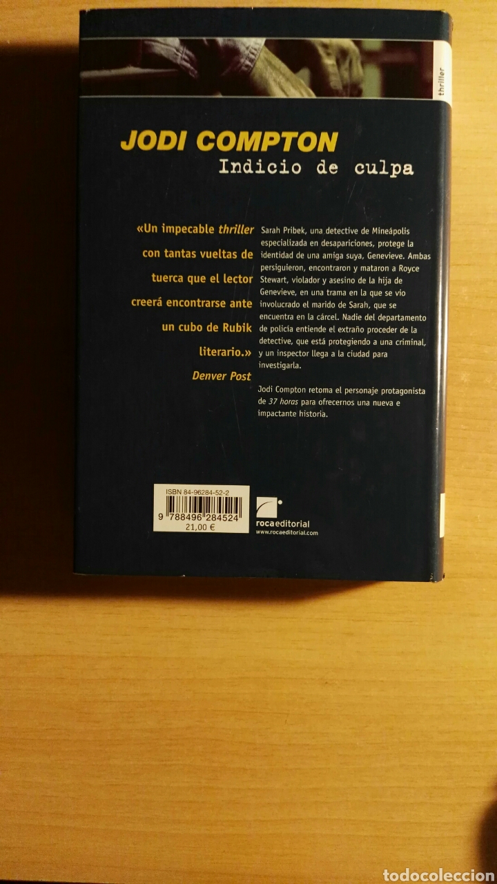 Libros de segunda mano: Indicio de culpa - Foto 2