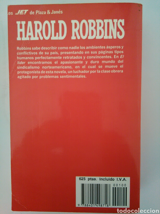 Libros de segunda mano: EL L&Iacute;DER/HAROLD ROBBINS - Foto 2