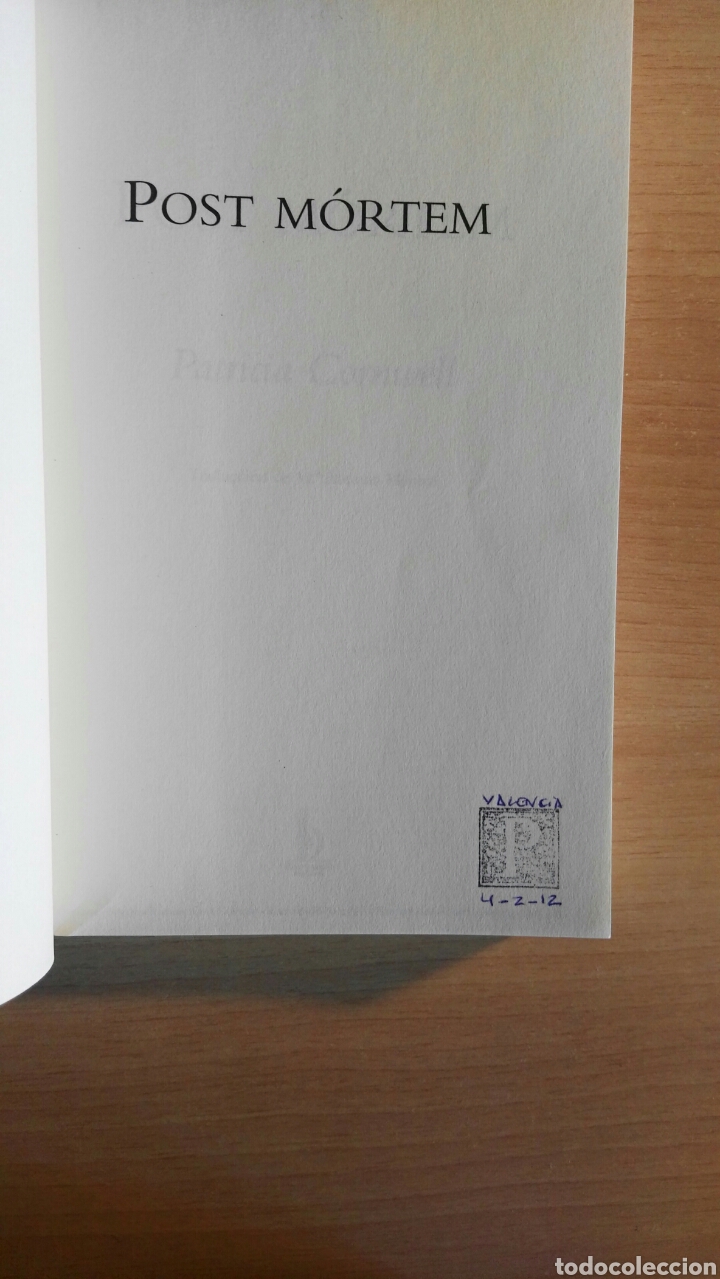 Libros de segunda mano: Post mortem - Foto 4