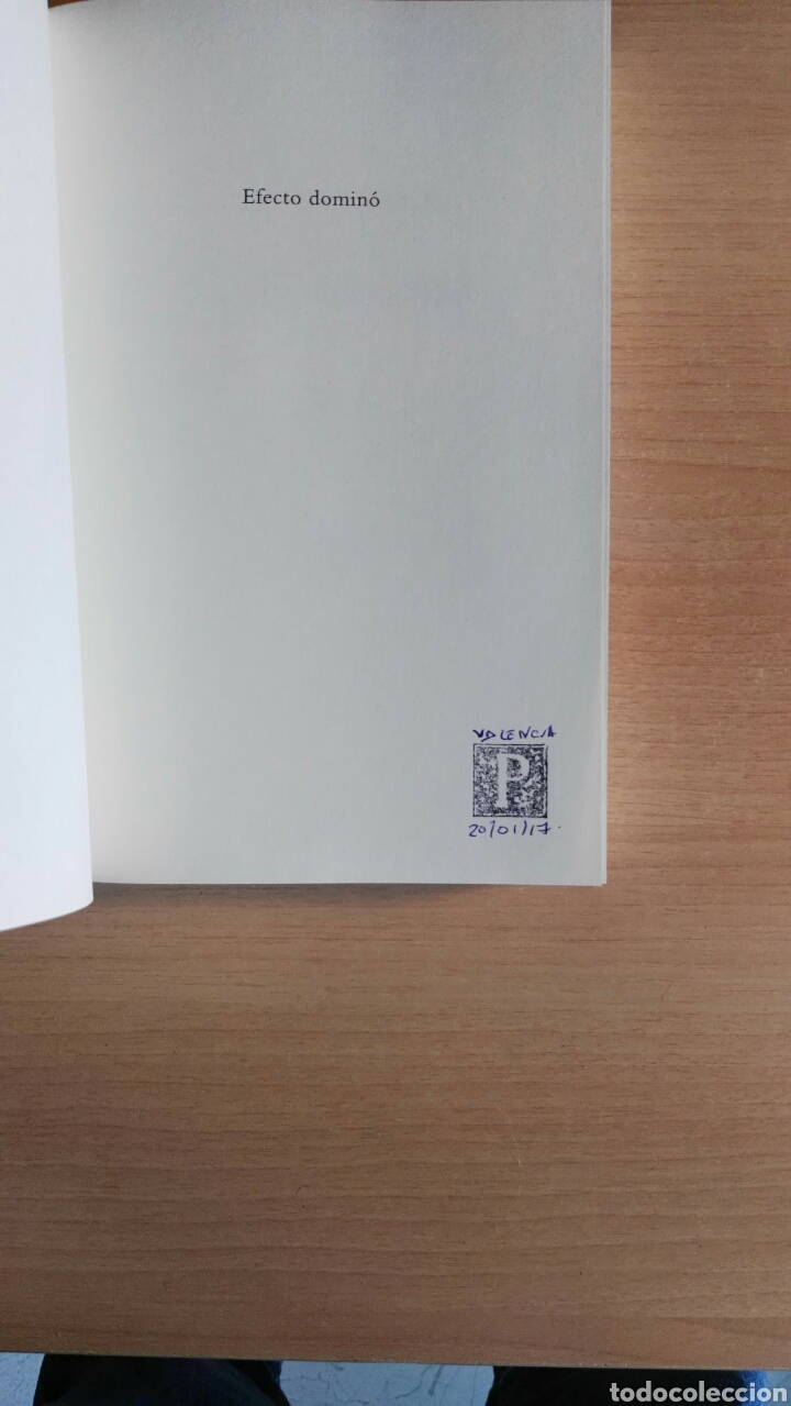 Libros de segunda mano: Efecto domino - Foto 4