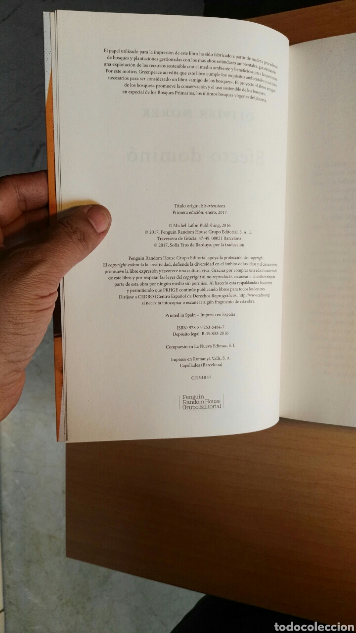 Libros de segunda mano: Efecto domino - Foto 5